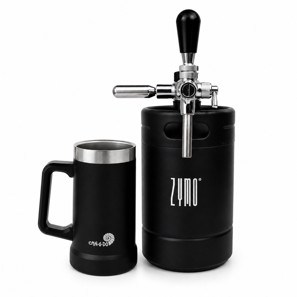 Kit Breja: Keg 2L + Caneca de Inox