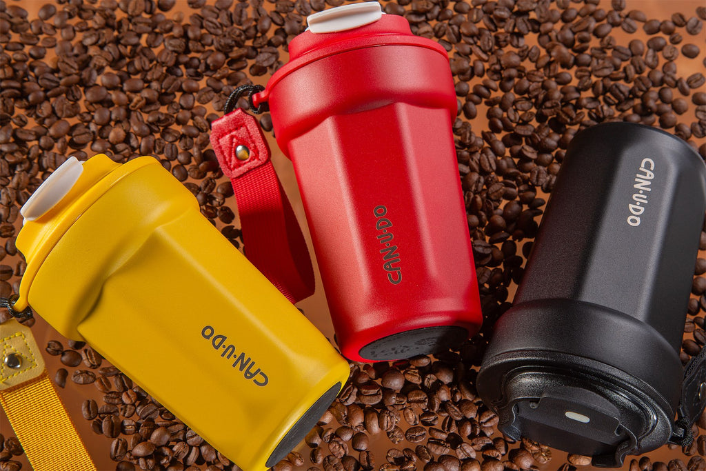 Copo Inox 400ml Let's Coffee