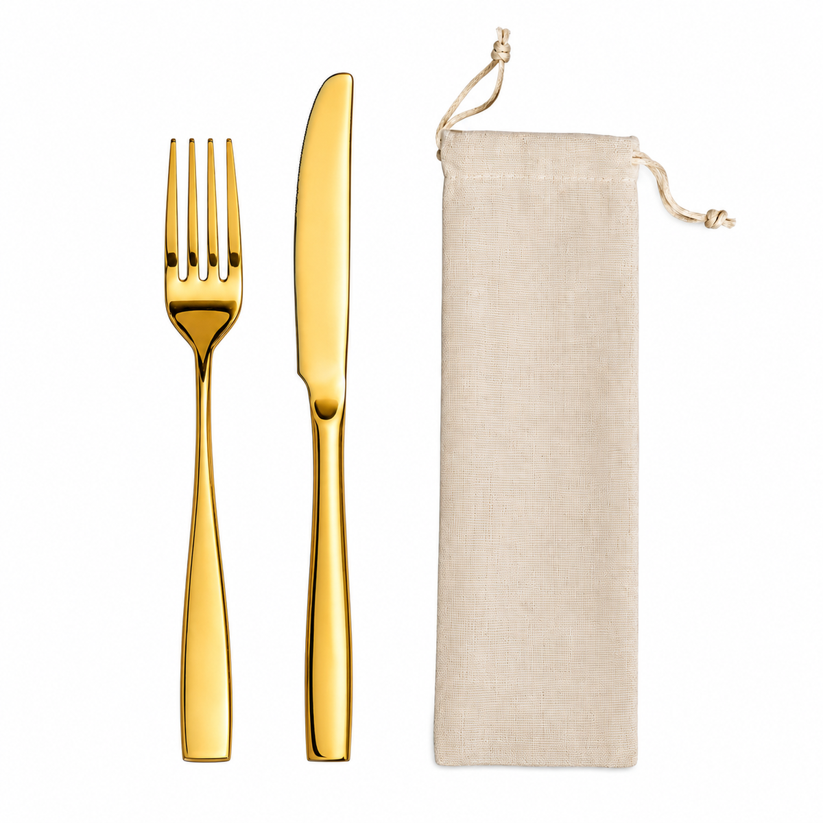 Kit 2 Talheres de Inox - OUTLET