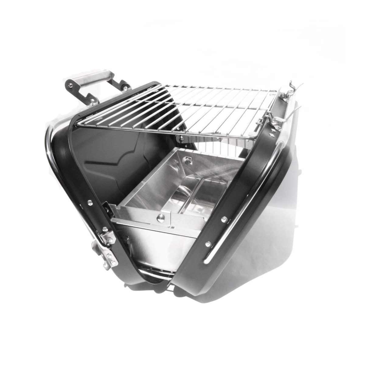 Kit Camping: Churrasqueira Portátil + Keg 5L + Copos de Inox 480ml sem Tampa