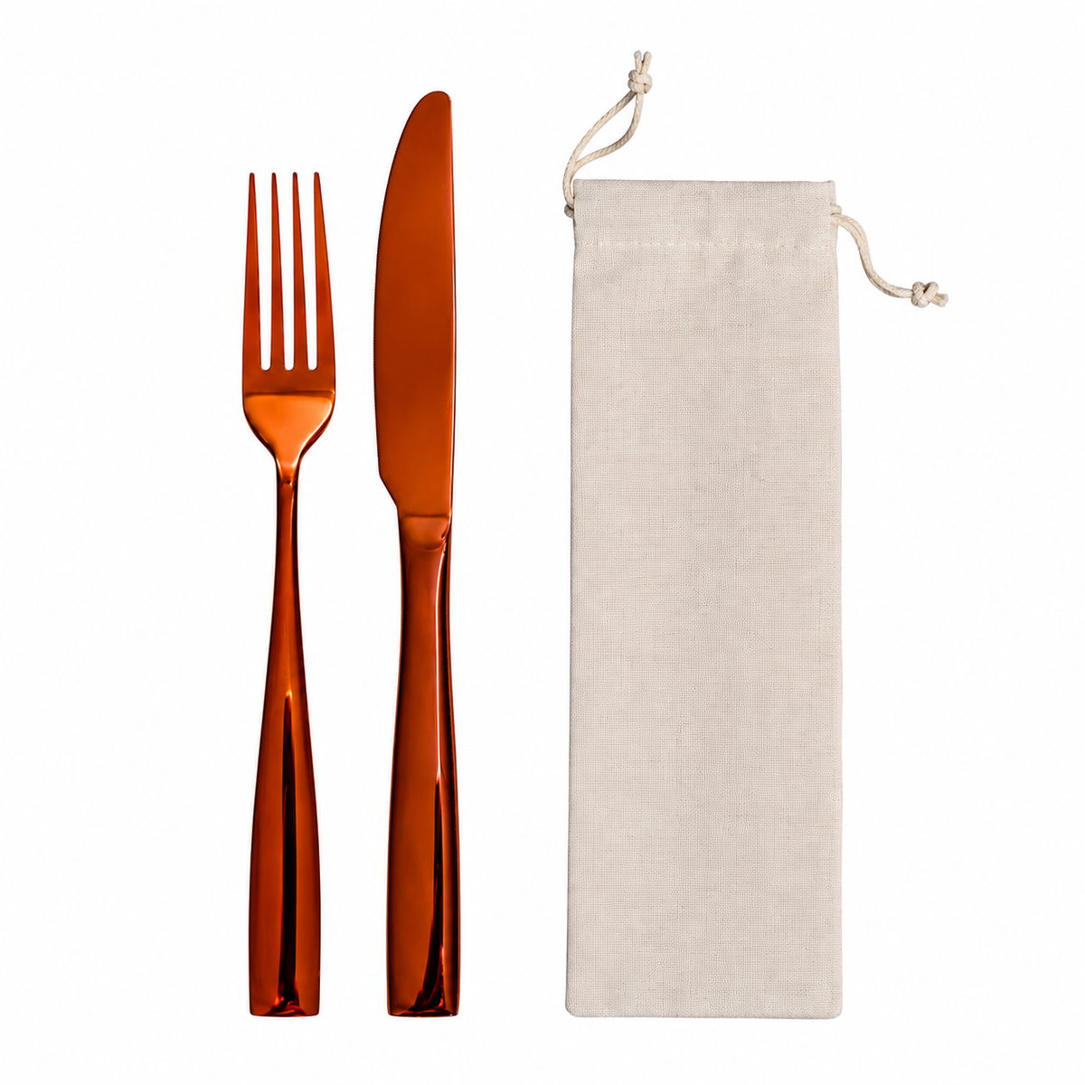 Kit 2 Talheres de Inox - OUTLET