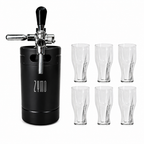 Kit Keg 5L + 6 Copos Tulipa