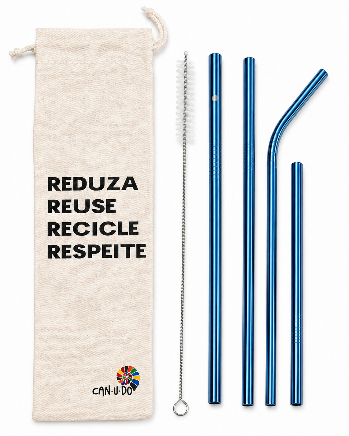 Kit 6 em 1 - shake 8mm + escova + 4Rs