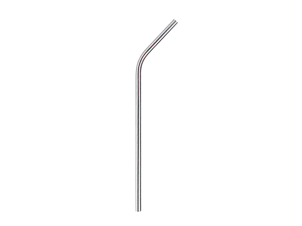 Canudo de Inox Extra Longo Curvo 30cm