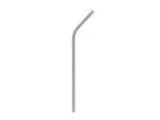 Canudo de Inox Extra Longo Curvo 30cm