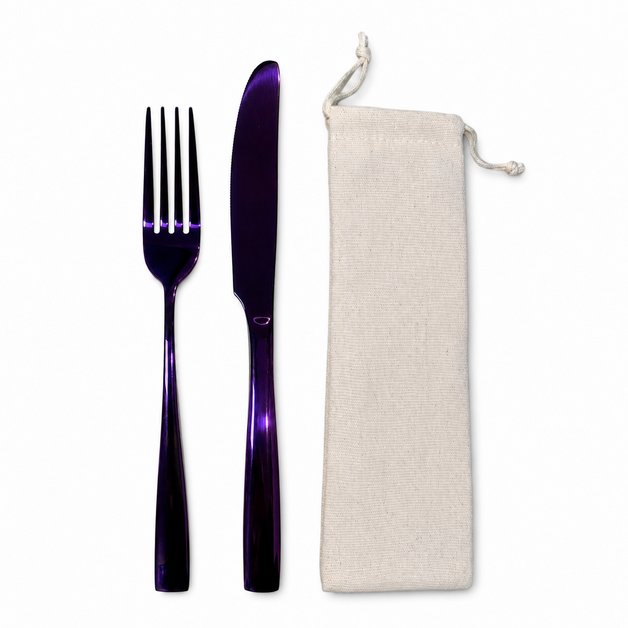 Kit 2 Talheres de Inox - OUTLET