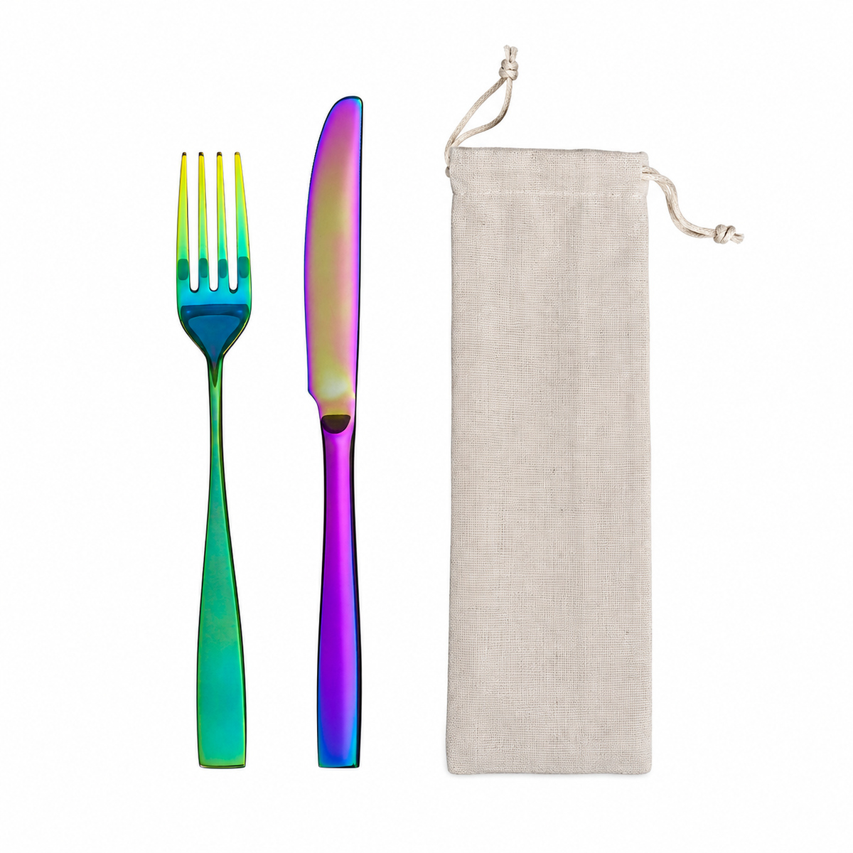 Kit 2 Talheres de Inox - OUTLET