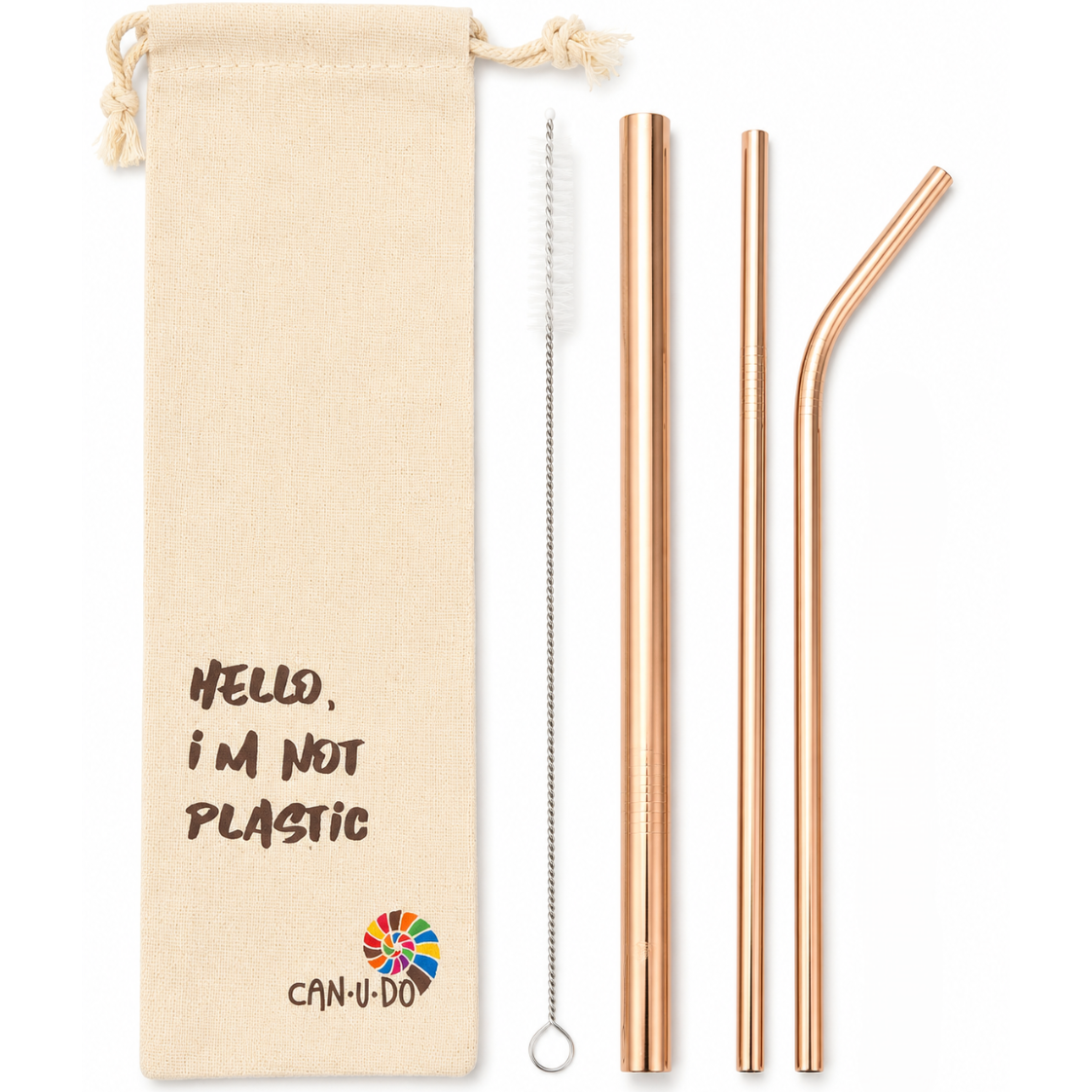 Kit 5 em 1 - shake 12mm + escova + NotPlastic