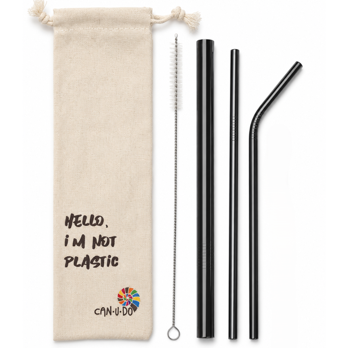 Kit 5 em 1 - shake 12mm + escova + NotPlastic