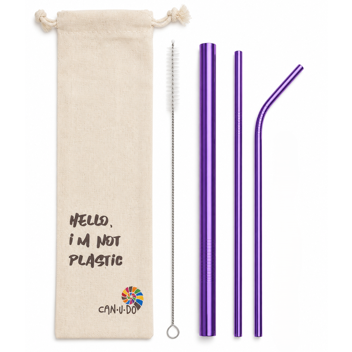 Kit 5 em 1 - shake 12mm + escova + NotPlastic