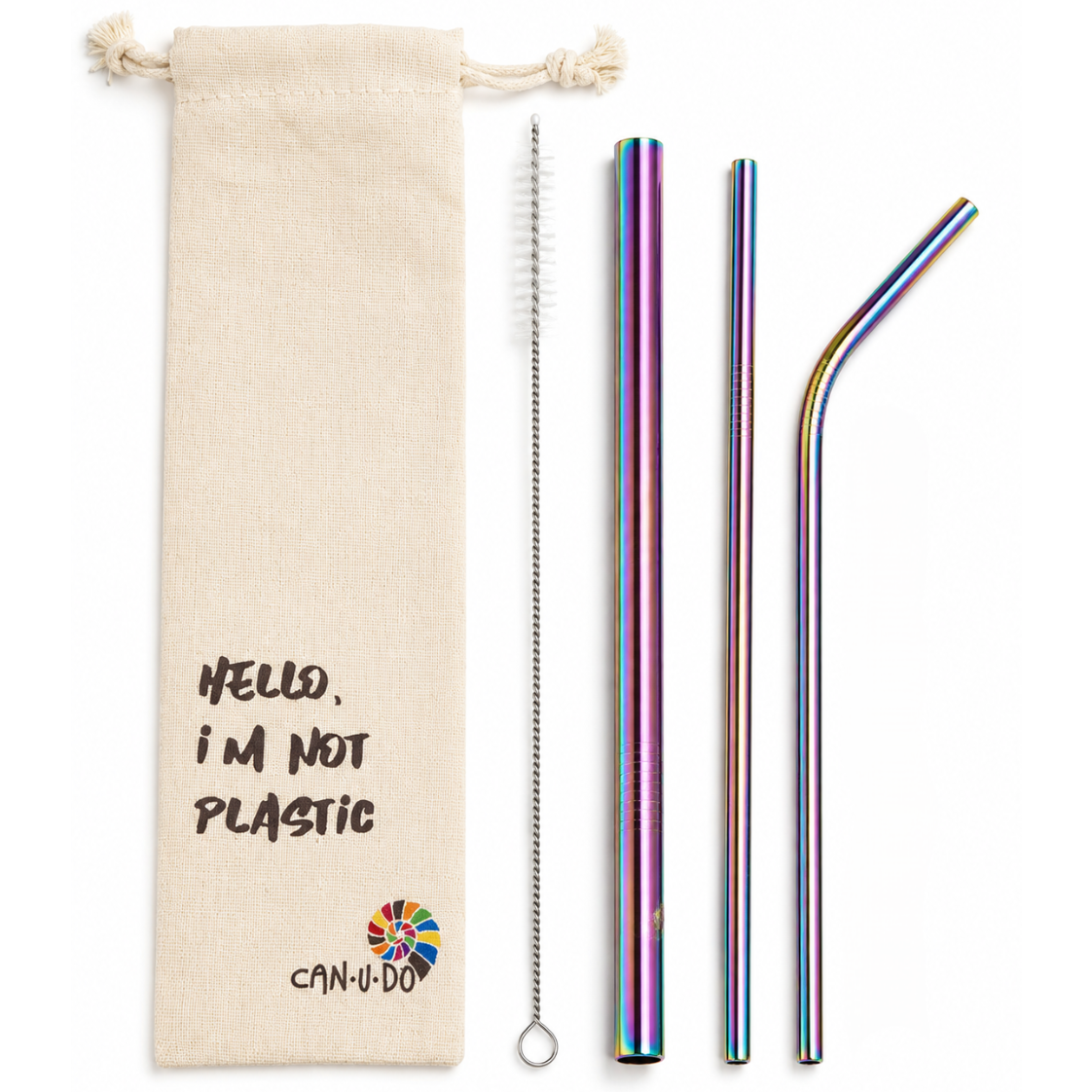 Kit 5 em 1 - shake 12mm + escova + NotPlastic