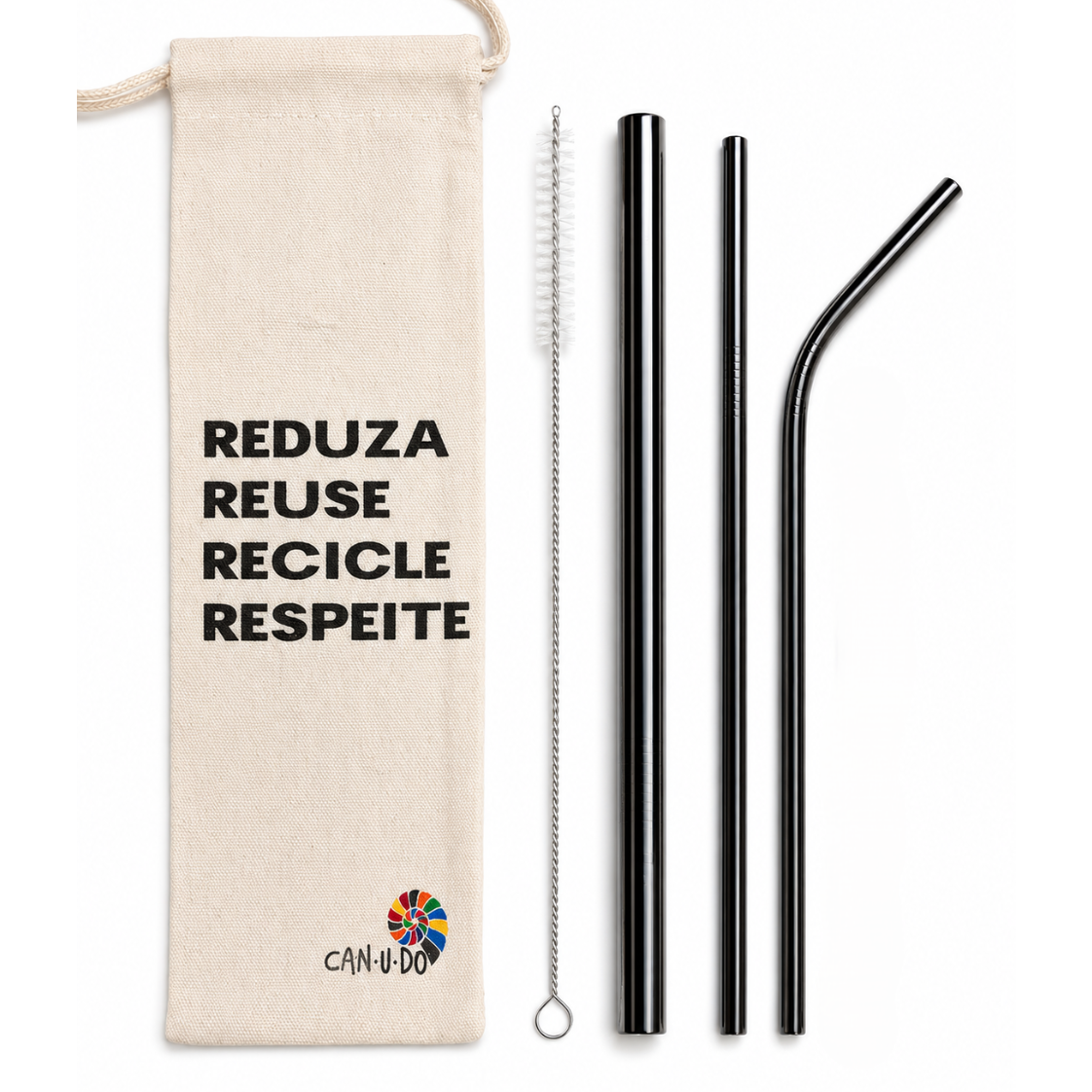 Kit 5 em 1 - shake 12mm + escova + 4Rs