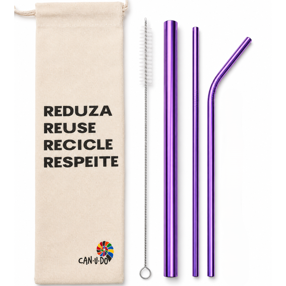 Kit 5 em 1 - shake 12mm + escova + 4Rs