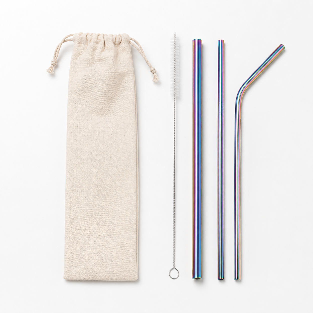 Kit 5 em 1 - shake 8mm + escova + Ecobag