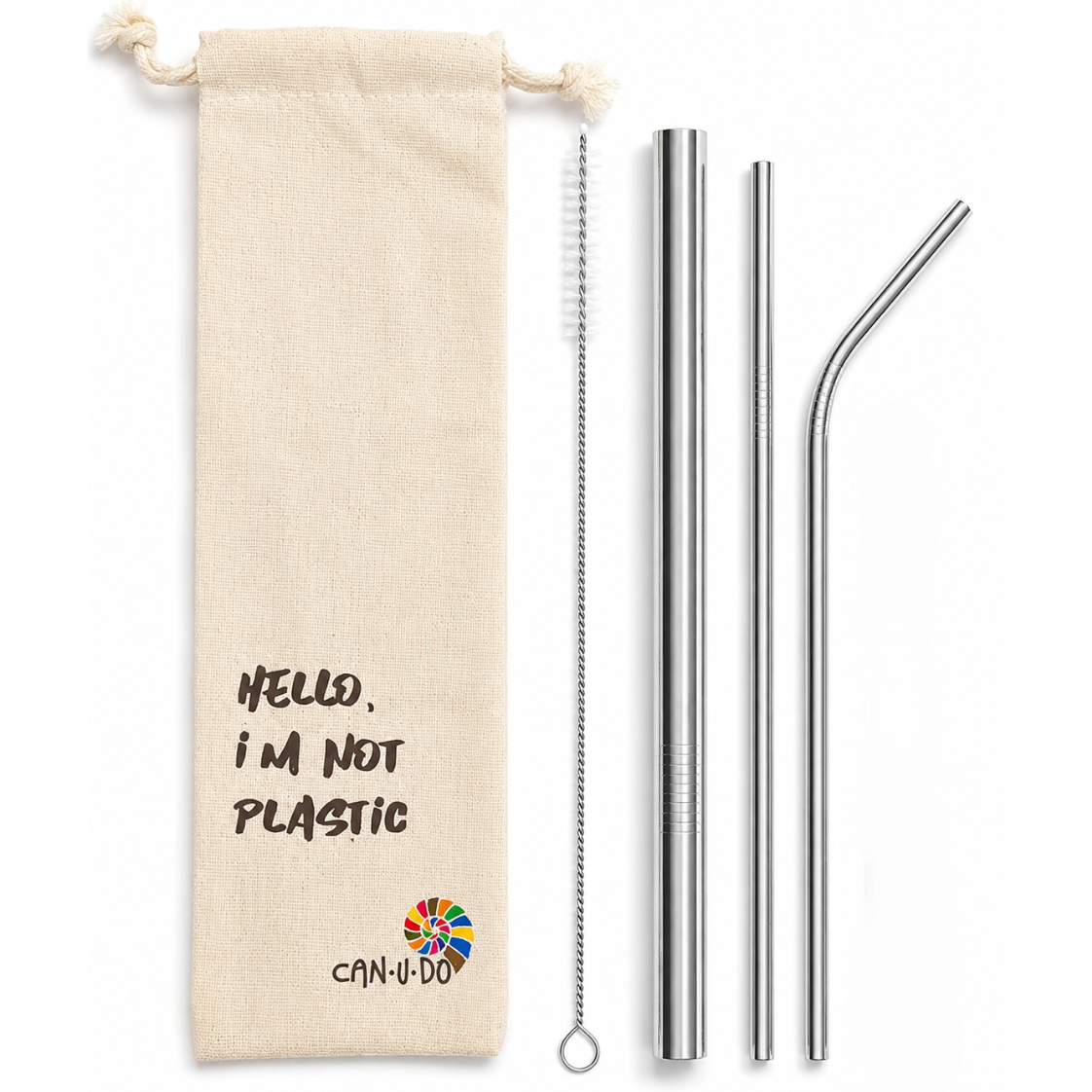 Kit 5 em 1 - shake 12mm + escova + NotPlastic