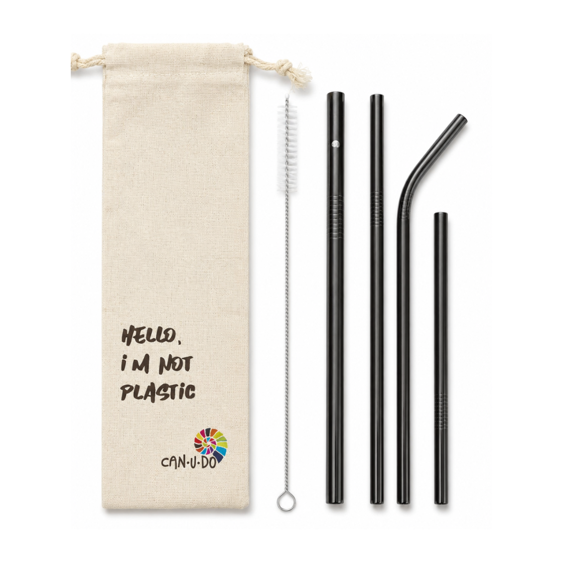 Kit 6 em 1 - shake 12mm + escova + NotPlastic
