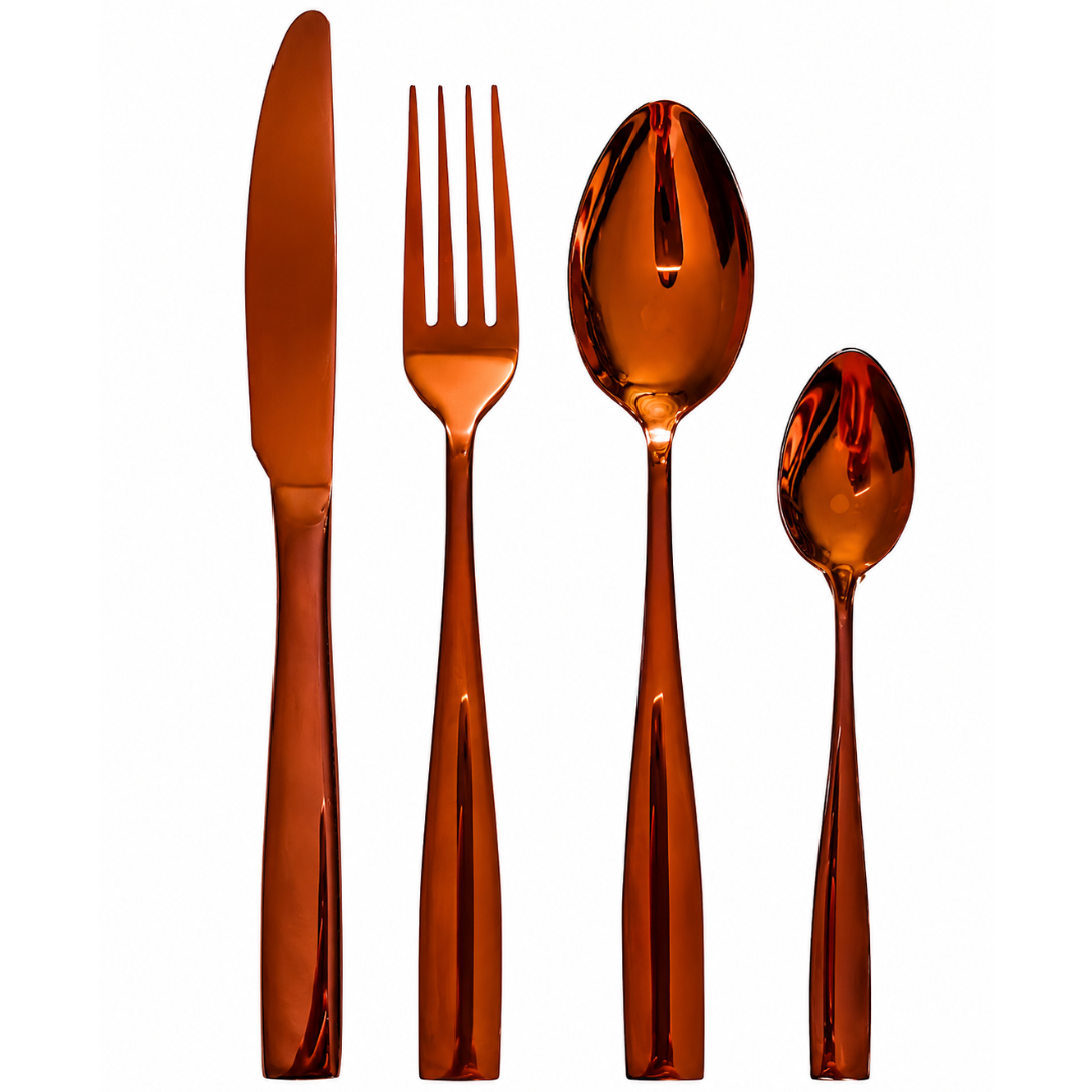 Talheres de Inox 4 peças - OUTLET