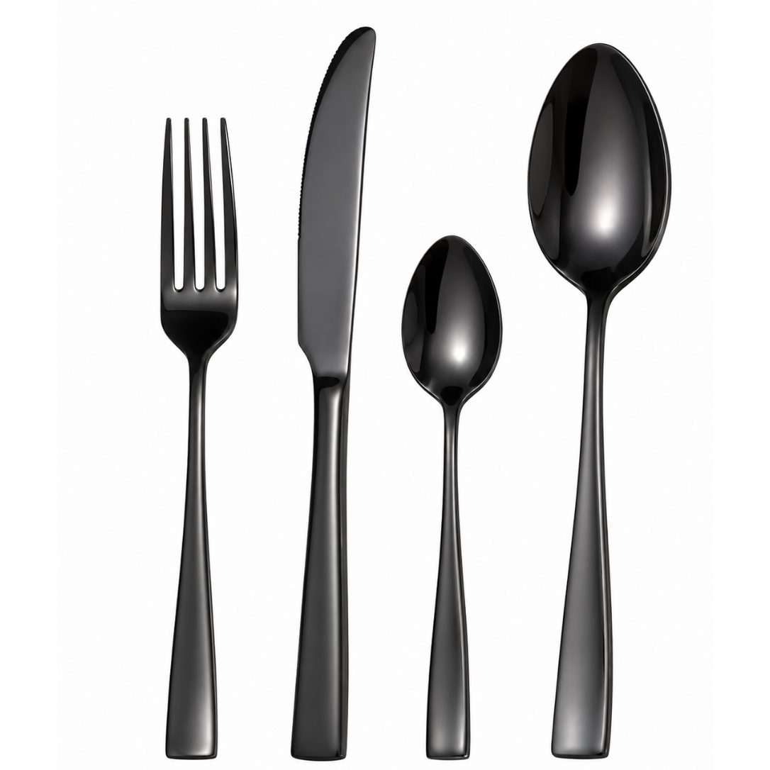 Talheres de Inox 4 peças - OUTLET
