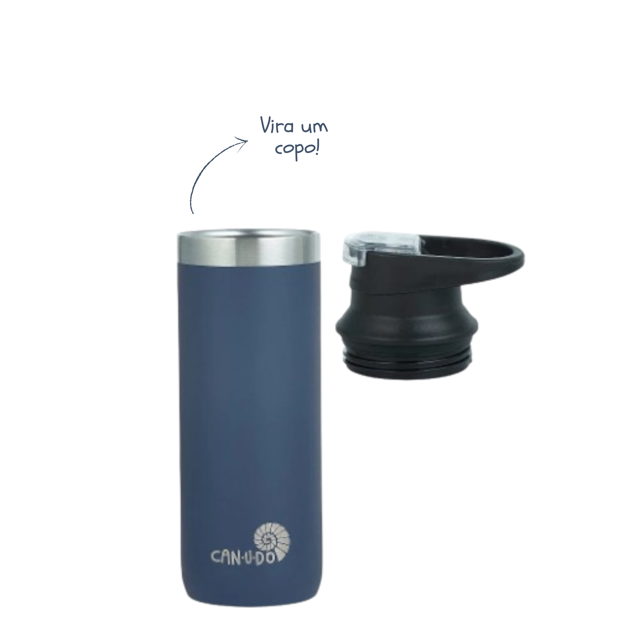 Garrafa Inox 500ml Office