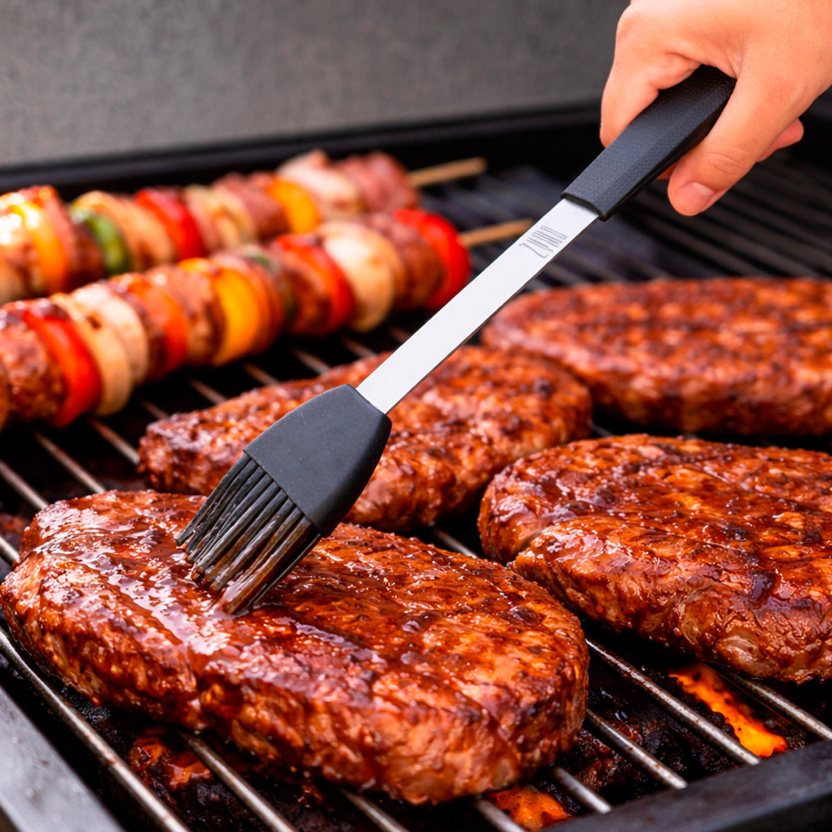Pincel de Silicone para Churrasco
