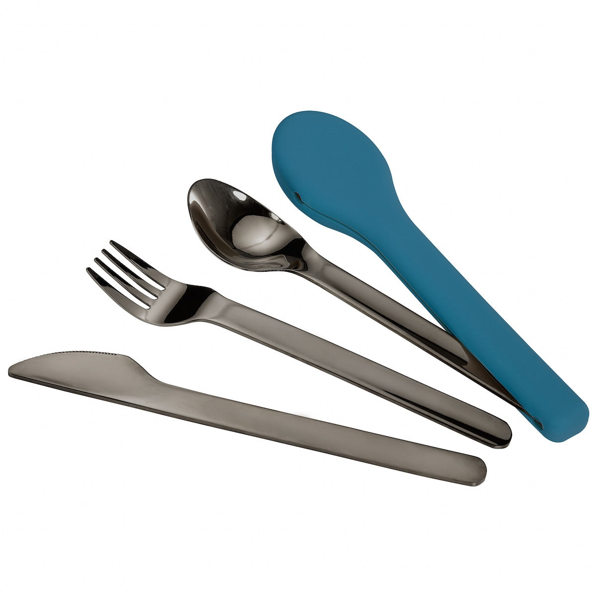 Kit trio de talheres de inox
