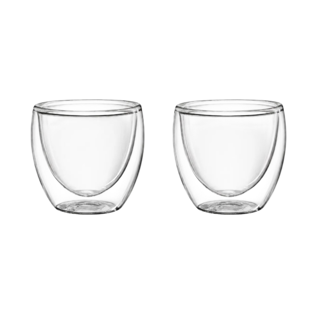 Kit 2 Copos de Vidro Double Wall 250ml