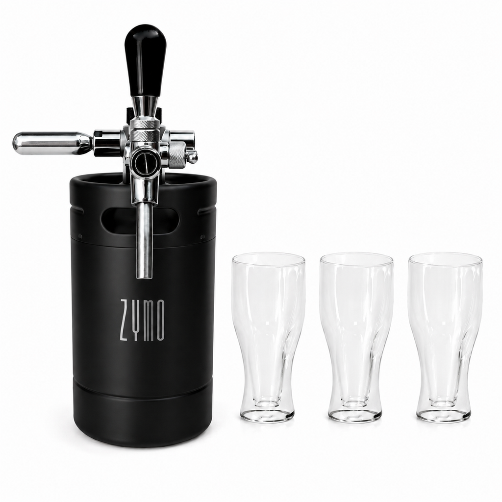 Kit: Keg 5L + 3 Copos Tulipa Double Wall