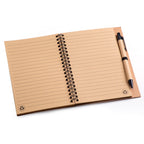 Caderno Cortiça + Caneta