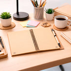 Caderno Cortiça + Caneta