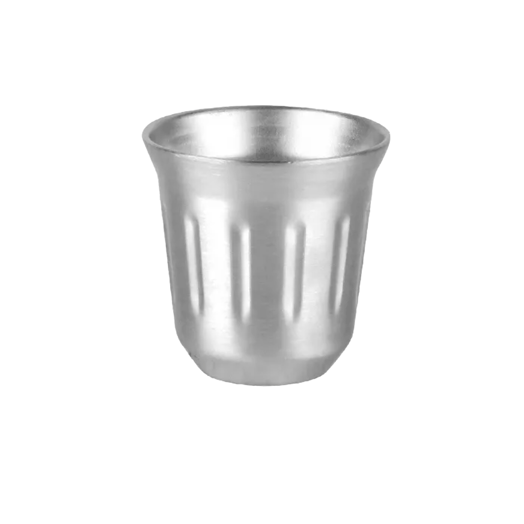 Kit 6 copos em inox 80ml